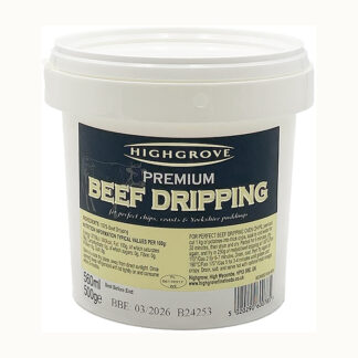 Highgrove Fine Foods -   Premium Beef Dripping - 24x560ml