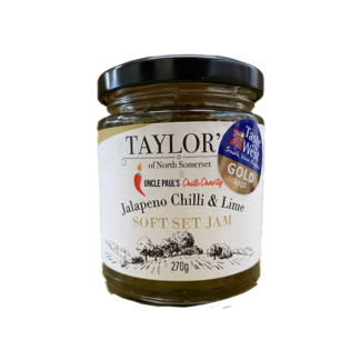Uncle Paul's Chilli Charity - Jam - Jalapeño and Lime Soft Set - 6x200ml