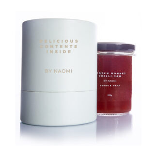 By Naomi - Scotch Bonnet Chilli Jam - Double Heat Presented in a Luxury Gift Box - 6x220g