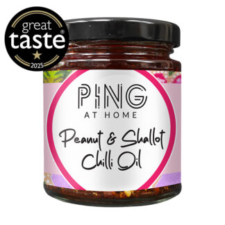 Ping At Home - Peanut and Shallot Chilli Oil - 6x190g