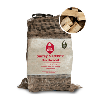 Green Olive Firewood Co    - British Kiln Hardwood Log Net x6
