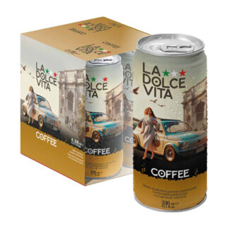 Just Gourmet - La Dolce Vita - Coffee 4x330ml