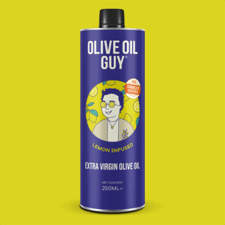 The Olive Oil Guy - Lemon Infused Extra Virgin Olive Oil - 12x250ml