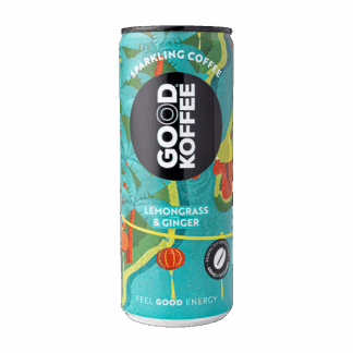 GOOD KOFFEE - Lemongrass & Ginger Sparkling Coffee - 12x250ml