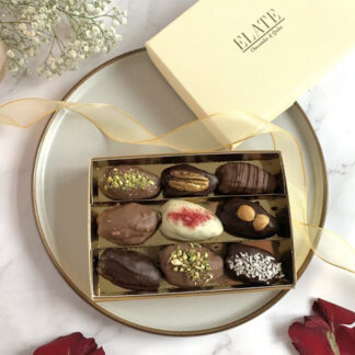 Elate Chocolates & Dates - Love Chocolate Dates Gift Box - 1x284g