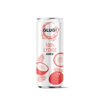 GLUG! - 100% Lychee Juice - 12x320ml