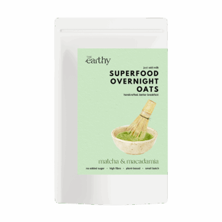 The Earthy - Matcha & Macadamia Superfood Overnight Oats - 6x70g