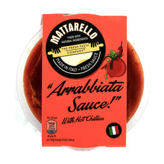 The Fresh Pasta Company - Mattarello Sauce - Arrabiata - 6x230g