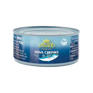 Highgrove Fine Foods - Mikado - Tuna Chunks In Oil - 24x160g