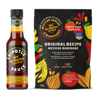 My Burrito Kitchen - Starter Case - 6 Chipotle Sauce & 6 Mexican Marinade