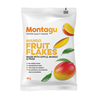 Mahdina -        Montagu - Fruit Flakes - Mango - Healthy - 10x40g