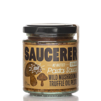 Saucerer - Wild Mushroom and Truffle Pesto - 6x190g