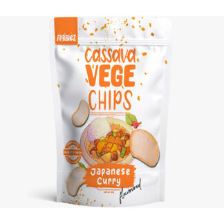 JDM Distributors - Nibblez - Japanese Curry Flavoured Cassava Vege Chips - 24x40g