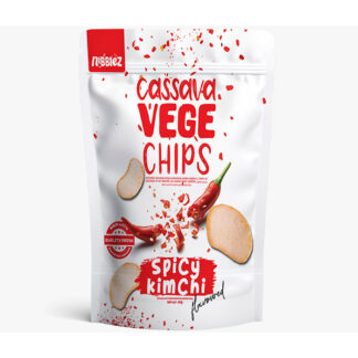 JDM Distributors - Nibblez - Spicy Kimchi Flavoured Cassava Vege Chips - 24x40g