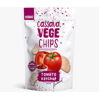 JDM Distributors - Nibblez - Tomato Ketchup Flavoured Cassava Veg Chips - 24x40g