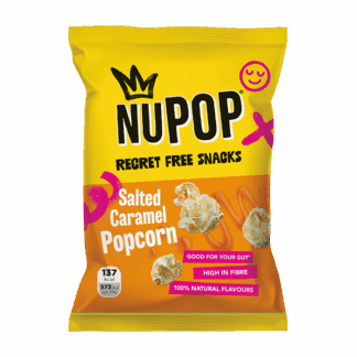 NuPop - Salted Caramel Popcorn - 24x30g