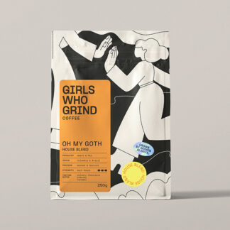 Girls Who Grind Coffee -   Oh My Goth - Whole Bean - 10x250g