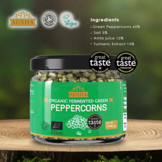 Ausha - Fermented Green Peppercorns - 6x100g