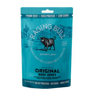 Raging Bull -  Original Beef Jerky - 10x28g