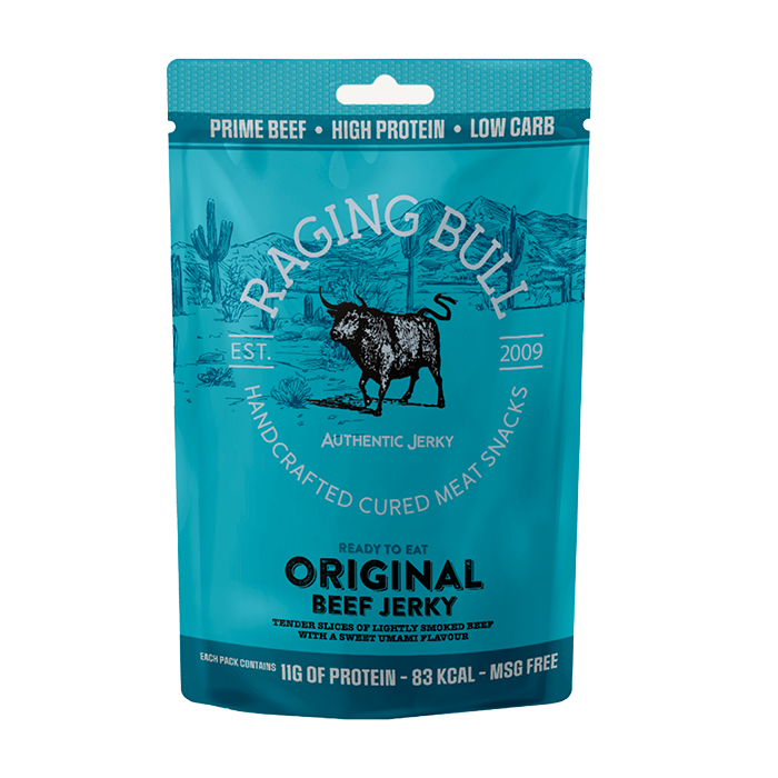 Raging Bull - Original Beef Jerky - 10x28g
