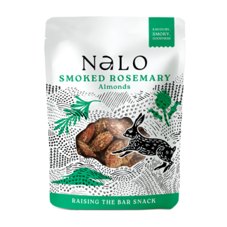 Nalo -   Smoked Rosemary Almonds - 12x40g