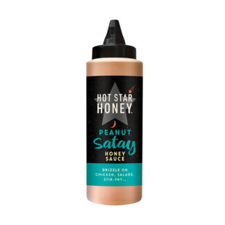 Hot Star Honey - Peanut Satay Honey Sauce - 6x290g