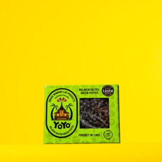 Yoyo Laos Sauce - Bolaven Salted Green Peppercorns - 6x40g