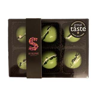 Sublime Chocolates - Peppermint Fondant - 6 Chocolates - 6x68g