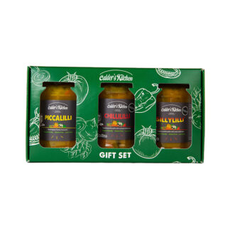 Calder's Kitchen - Chutney Gift Set - Piccalilli - 3x(3x285g)