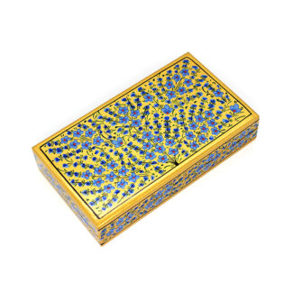 Artezen -  PLANUS Gold & Light Blue Gift Box with Chocolate Balls - 2 units