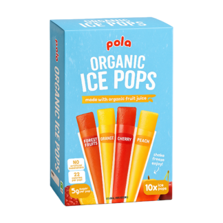 Pola - Organic Ice Pops (10 Pops) - 10x300ml