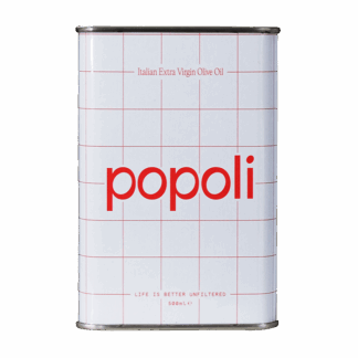 Popoli - Unfiltered Italian Extra Virgin Olive Oil - 10x500ml