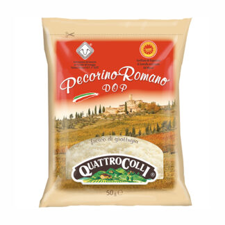 The Fresh Pasta Company -            Quattro Colli - Pecorino Romano Grated - 20x50g