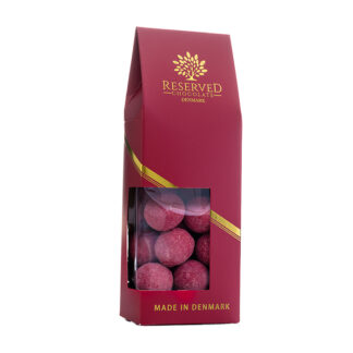Selected Gourmet - Pan Coated Liquorice with Raspberry & Rhubarb - 12x90g