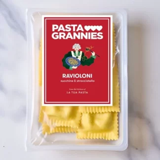 La Tua Pasta        – Zucchine & Stracciatella Ravioloni – 1x250g