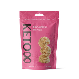 Keto 8 -  Raw Almond Morsels - 6x120g