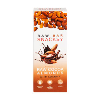 Snacksy - Raw Bar Almonds with Lucuma - 12x40g