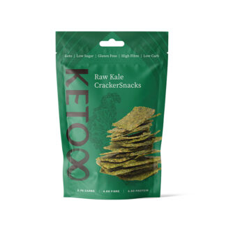 Keto 8 - Raw Kale CrackerSnacks - 8x35g