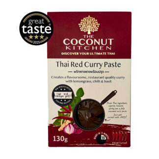 The Coconut Kitchen - Curry Paste Sachet - Easy Thai Red - 6x130g