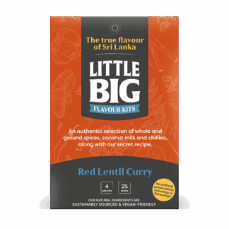 Little Big Flavour Kits -  Red Lentil Curry Kit - 6x55g