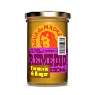 Agua de Madre -    Remedio Naturale - Turmeric & Ginger - 12x250ml