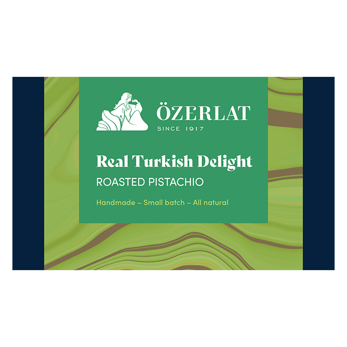 OZERLAT - Turkish Delight - Roasted Pistachio - 6x200g