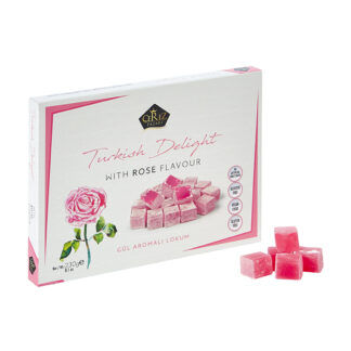 Mahdina - Cerez Pazari - Turkish Delight - Rose Flavour - 10x230g