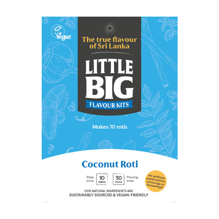 Little Big Flavour Kits – Coconut Roti Kit – 6x100g - Artisan Food Club