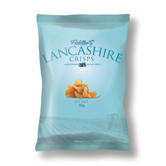 Fiddler's Lancashire Crisps - Sea Salt - 12x150g
