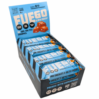 FUEGO Go with your Gut - Salted Caramel - 16x50 g