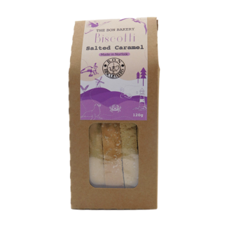 The Bon Bakery - Salted Caramel Biscotti  - 8x120g