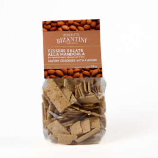 Biscotti Bizantini - Savoury Crackers with Almonds - 8x150g