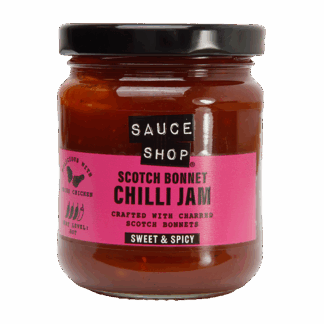 Sauce Shop - Glass Jar - Scotch Bonnet Chilli Jam - 6x240g