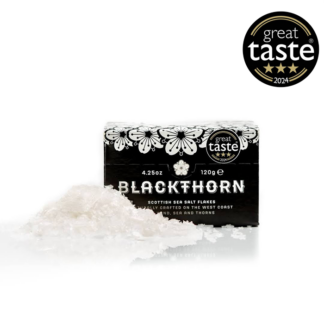Blackthorn 100% Natural Scottish Sea Salt Flakes - 12x120g